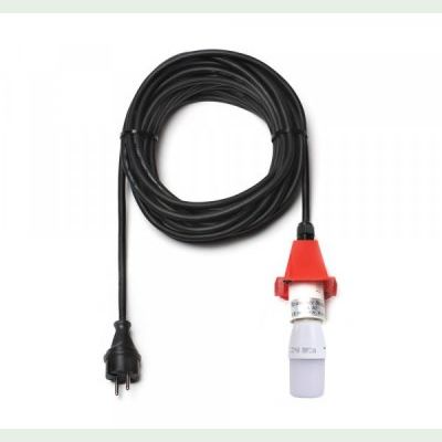 Kabel für Herrnhuter Aussensterne Deckel rot LED -- <b>10 m</b> - A4/A7