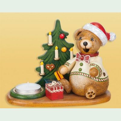 Hubrig Hubiduu Teddys Weihnachtsgeschenke Teelichthalter mit RM