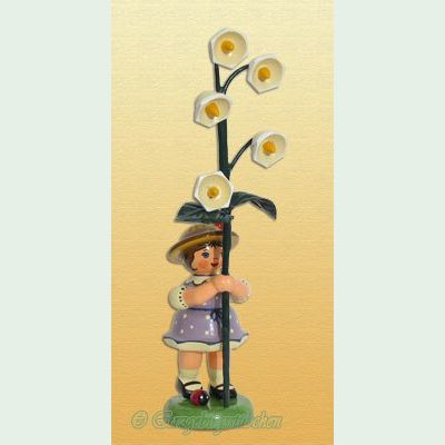Hubrig Blumenkind, Blumenmädchen mit Maiglöckchen