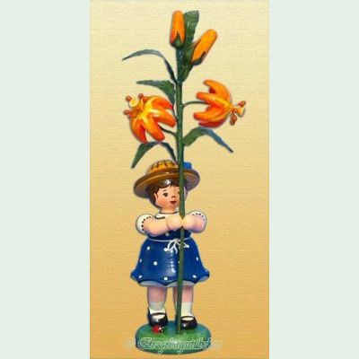 Hubrig Blumenkind, Blumenmädchen Lilie 17cm **A**