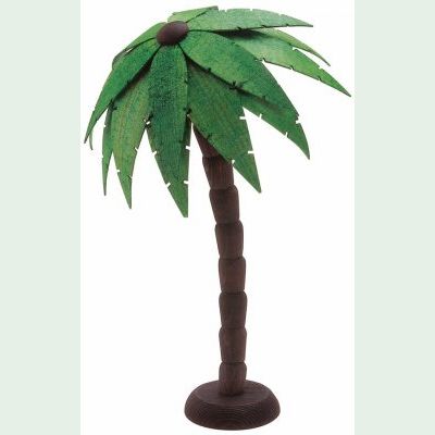 Ulmik Krippefiguren - Palme gebeizt 35 cm, 22 cm