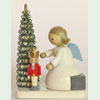 Flade Engel mit Nußknacker am Weihnachtsbaum-Bild 1