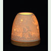 Porzellan - Windlicht, Leuchtglas Mini Iglu Feen-Bild 1