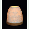Porzellan - Windlicht, Leuchtglas Mini Iglu Katzen-Bild 2