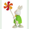Hobler Kaninchen Hase Max mit Windmühle