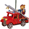 Hubrig Baumbehang Teddy mit Feuerwehr